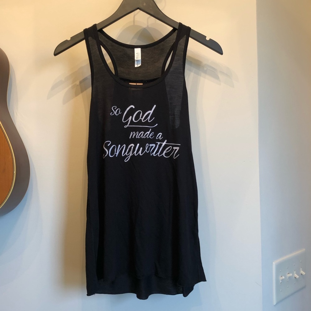 So God made a Songwriter Tank NWT